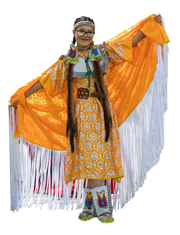 Indigenous dancer